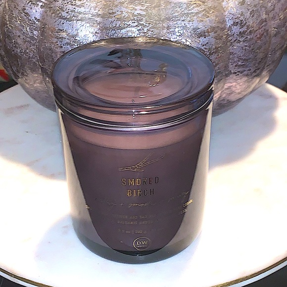DW HOME CANDLE SMOKED BIRCH RICHLY SCENTED NEW 9.3 oz 1 WICK - Picture 6 of 7